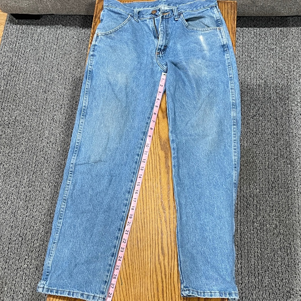 Rustler Men's Straight Jeans - Light Blue